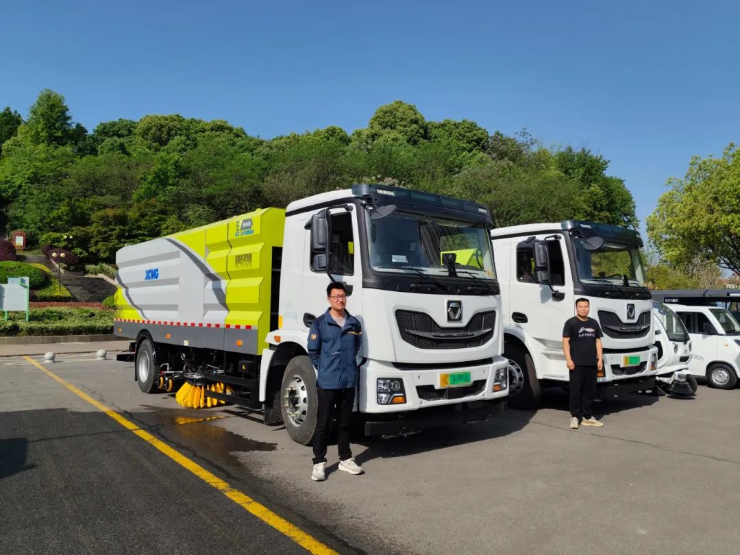 “绿”见安徽！emc易倍新能源产品亮相铜陵市道路清扫保洁现场会