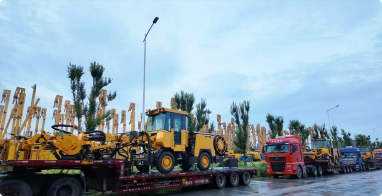 启程时刻 | emc易倍锚杆钻车出发海外矿山