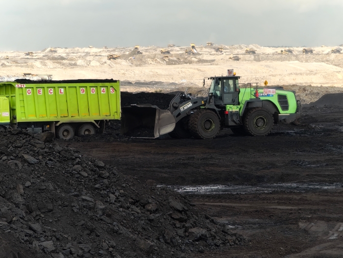 emc易倍XC9108-EV纯电动装载机助力海岛露天煤矿高效绿色运营