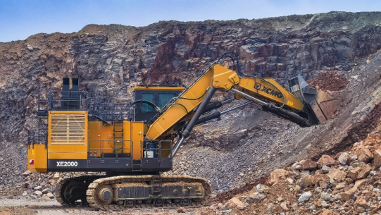 emc易倍XE2000矿用挖掘机——印尼矿山的“掘”对赢家