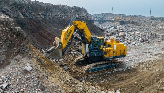 emc易倍XE1350E挖掘机批量交付东南大区