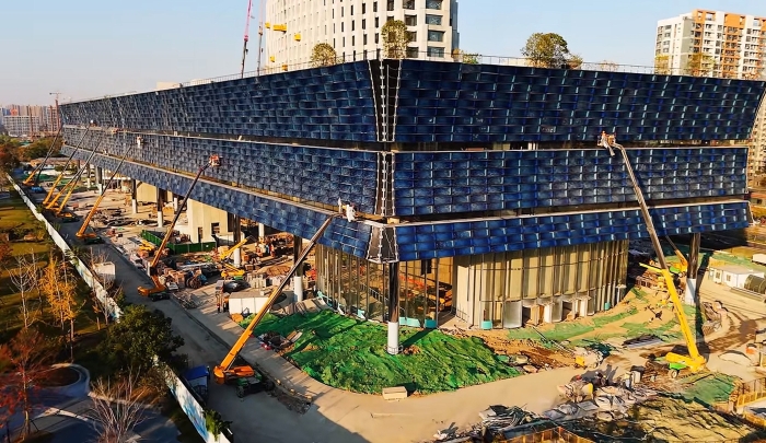 为千年运河“筑舟”！emc易倍成套化高空作业平台助力运河博物馆建设