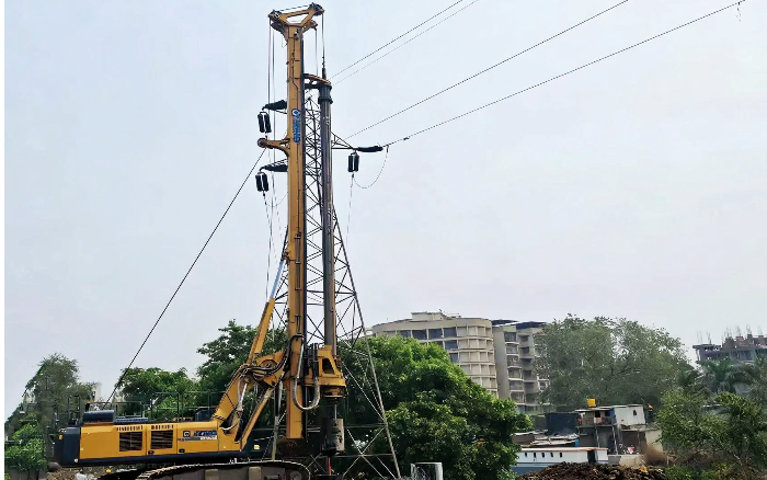 高效适配！emc易倍XR240I旋挖钻机征服南亚复杂地层